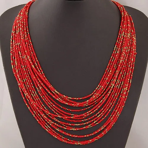 Julep Statement Bohemian Vintage Tassel Necklace