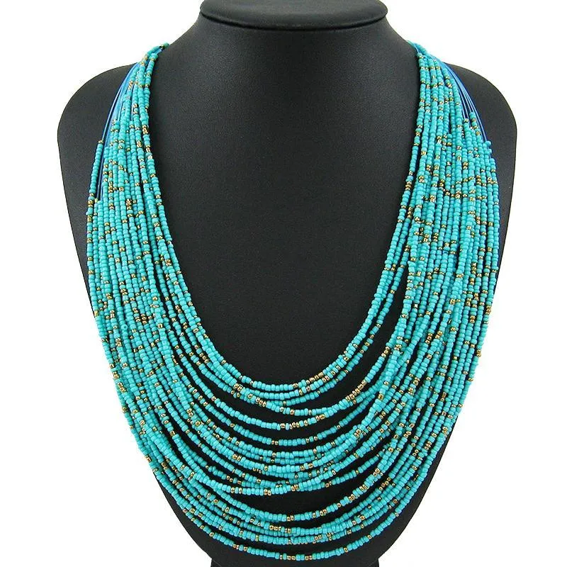Julep Statement Bohemian Vintage Tassel Necklace
