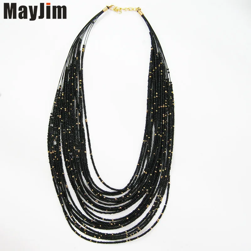 Julep Statement Bohemian Vintage Tassel Necklace