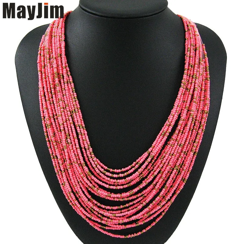 Julep Statement Bohemian Vintage Tassel Necklace