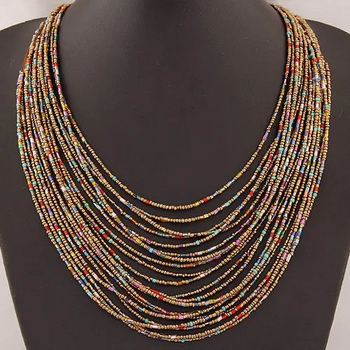 Julep Statement Bohemian Vintage Tassel Necklace