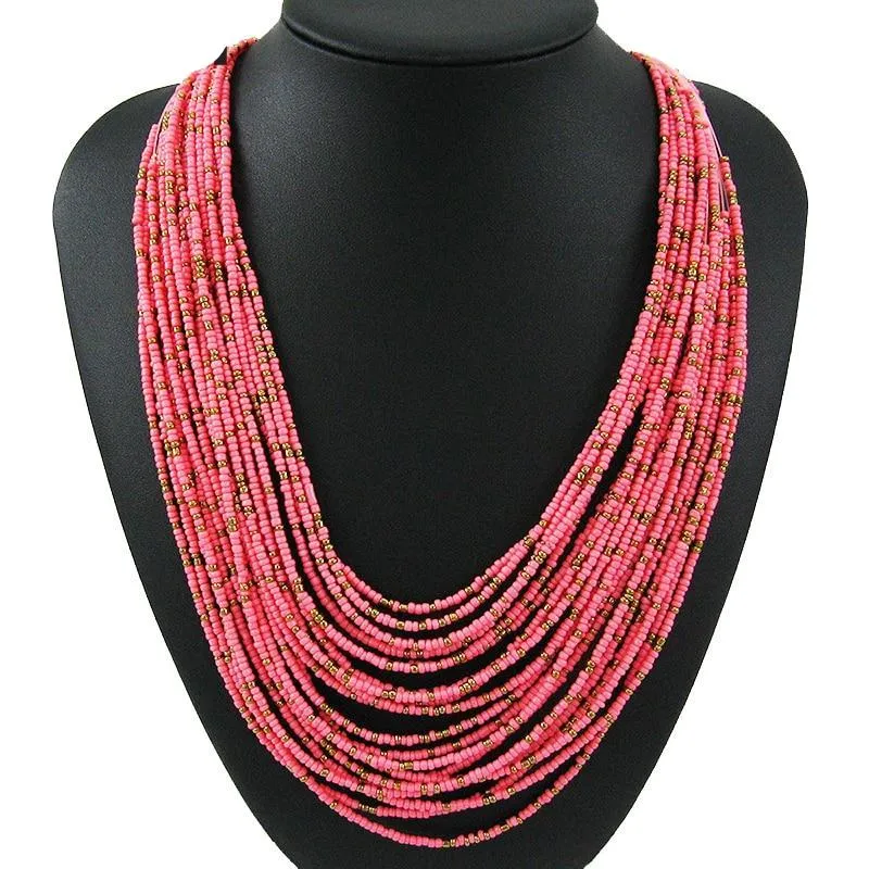 Julep Statement Bohemian Vintage Tassel Necklace
