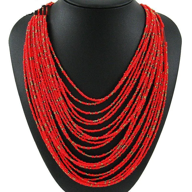 Julep Statement Bohemian Vintage Tassel Necklace