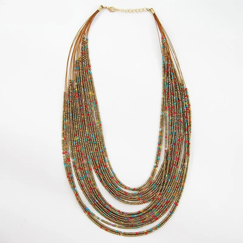 Julep Statement Bohemian Vintage Tassel Necklace
