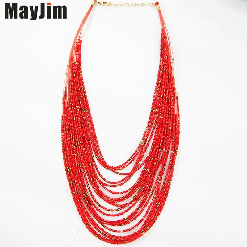 Julep Statement Bohemian Vintage Tassel Necklace