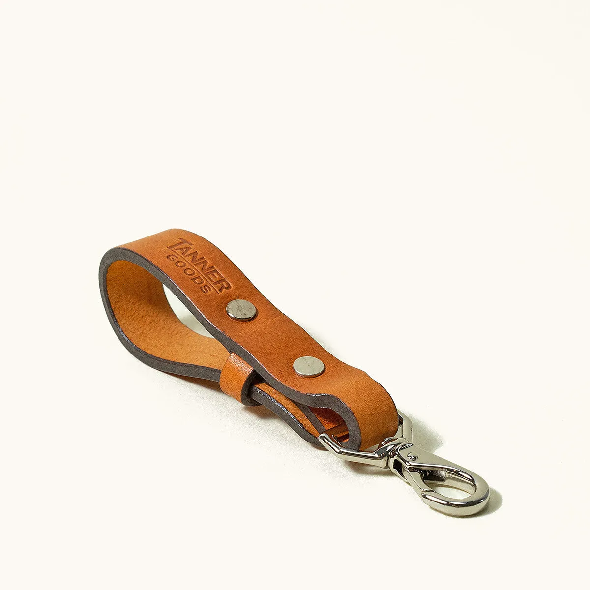 Key Lanyard - Saddle Tan