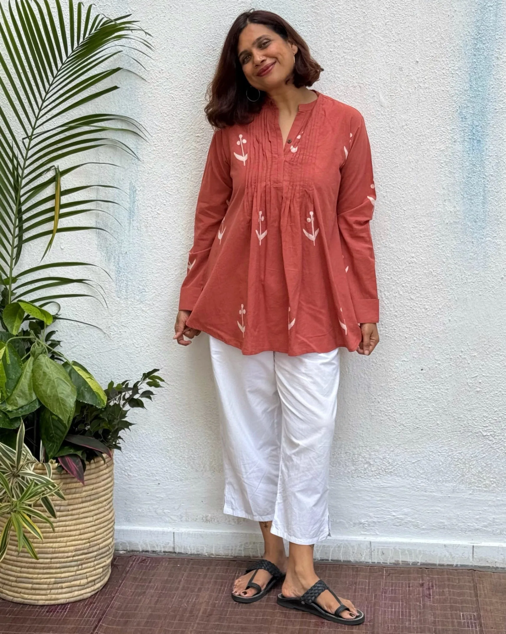 Khushnuma Block Printed Cotton Kurti