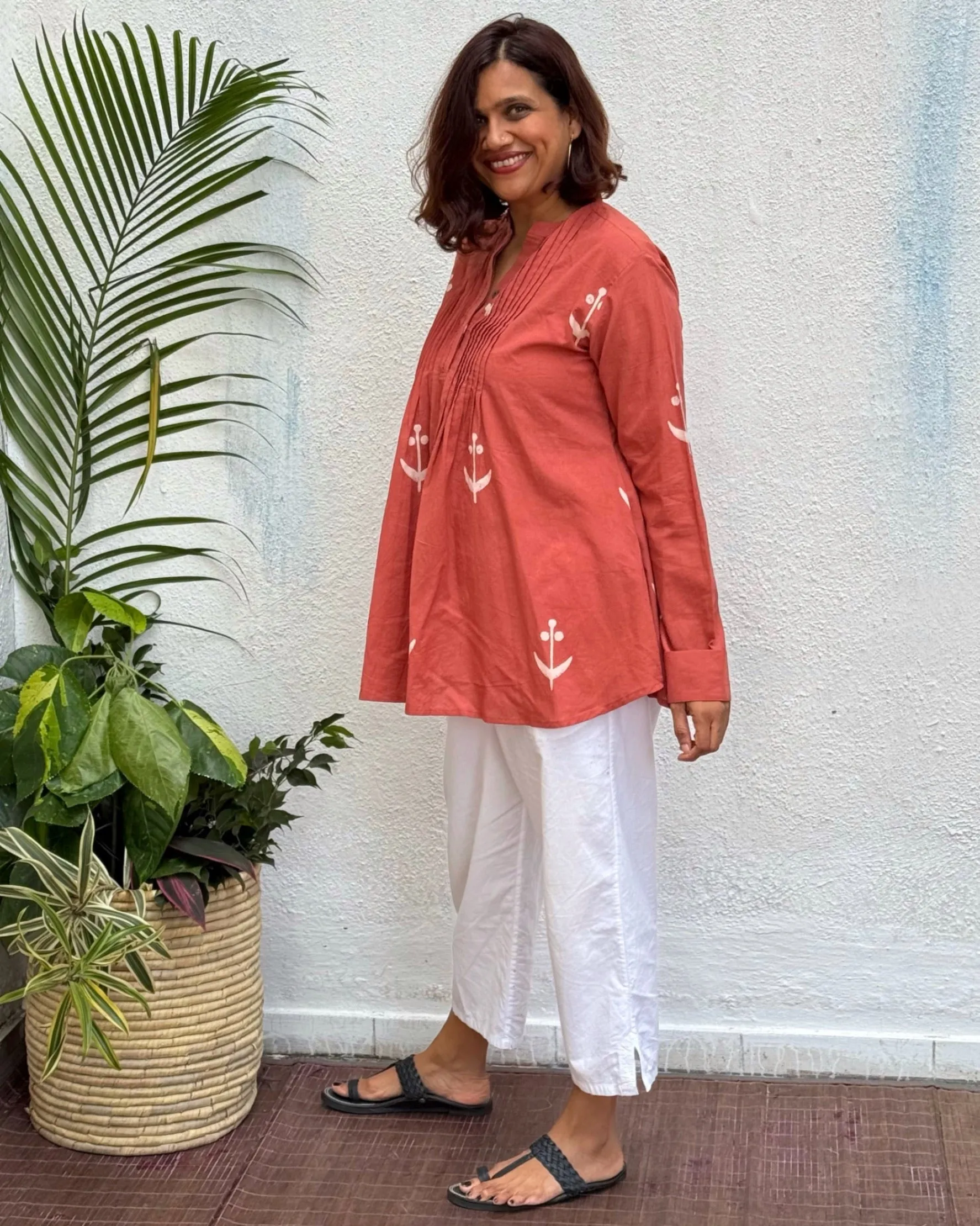 Khushnuma Block Printed Cotton Kurti
