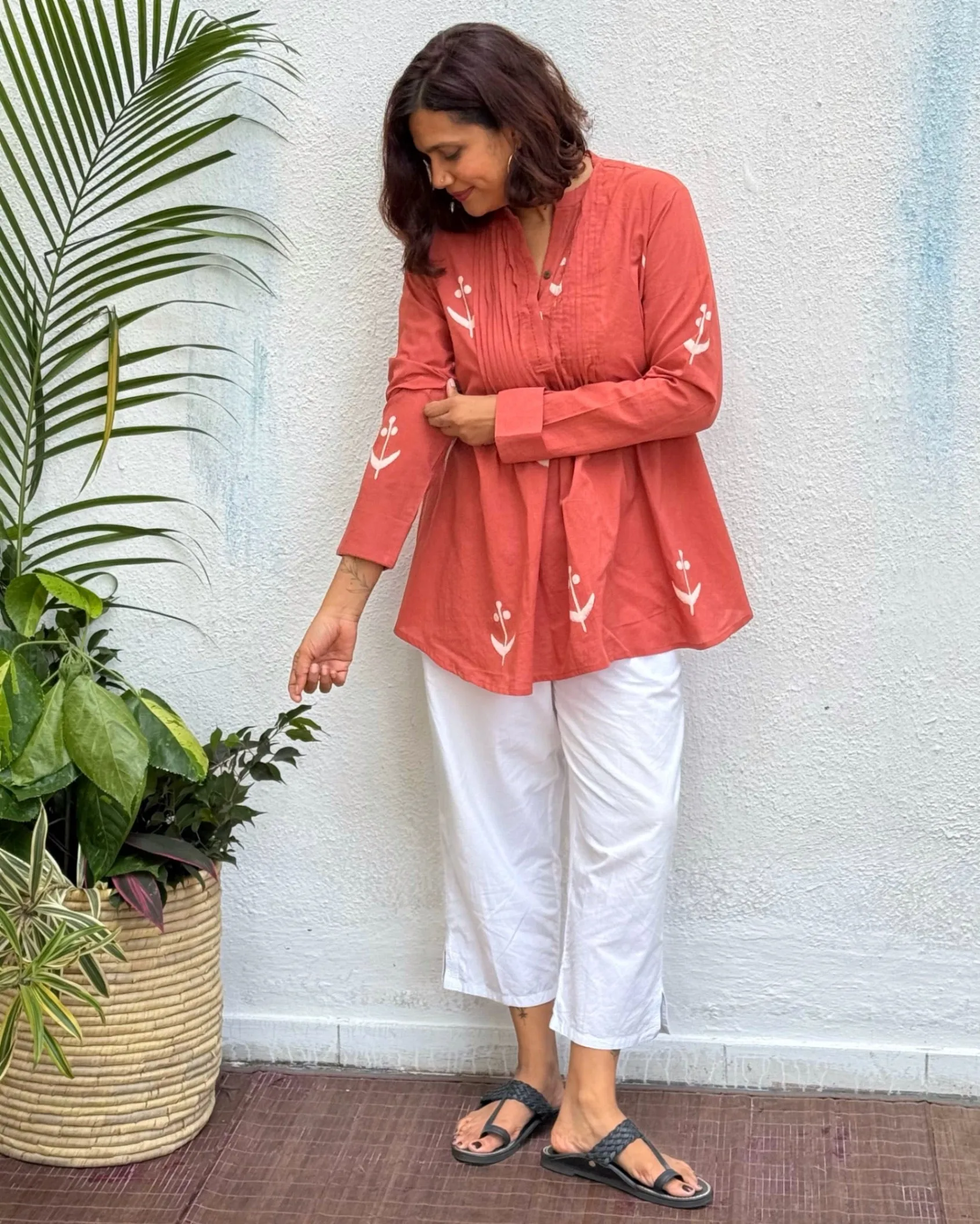 Khushnuma Block Printed Cotton Kurti