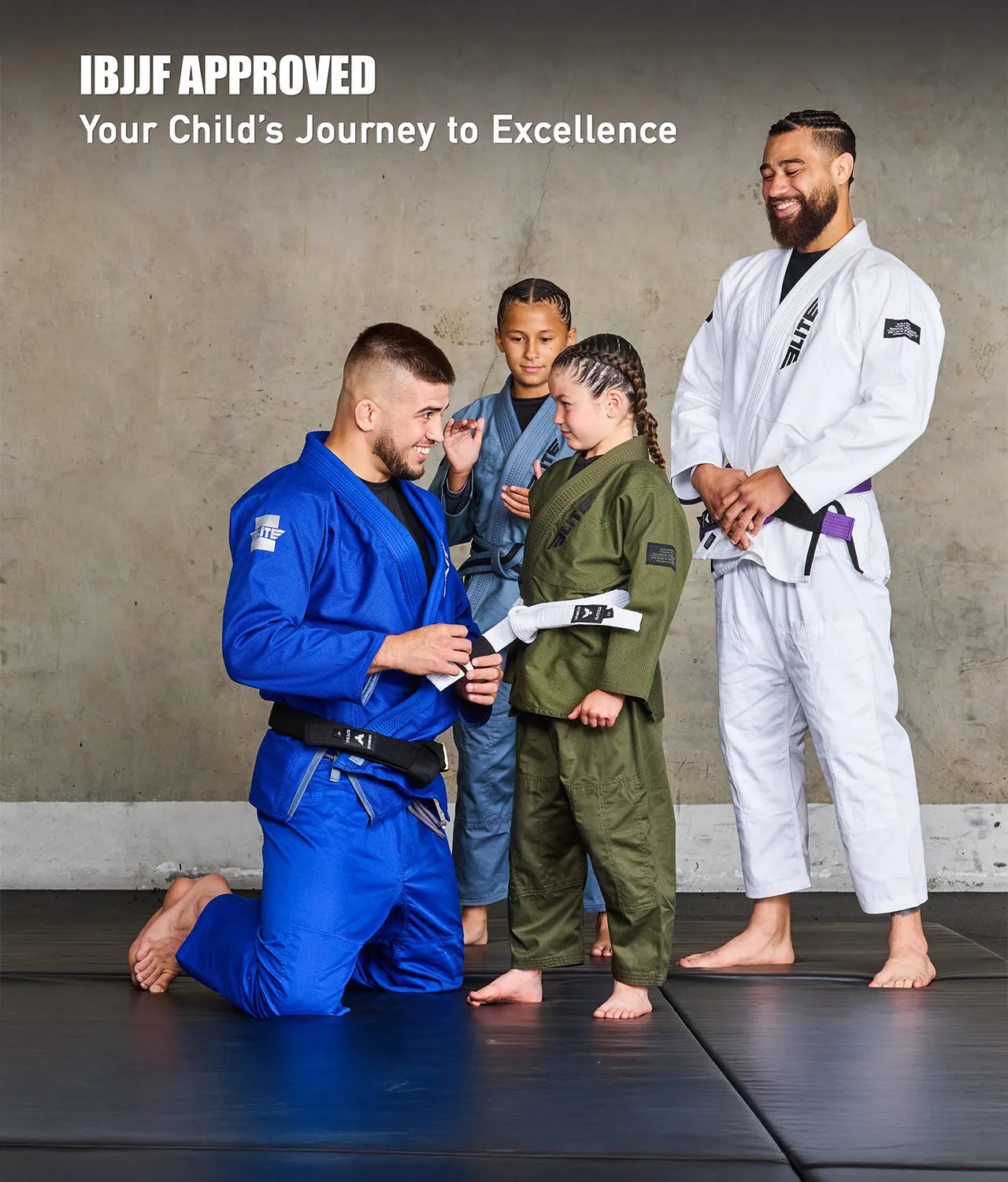 Kids' Brazilian Jiu Jitsu BJJ White Belt