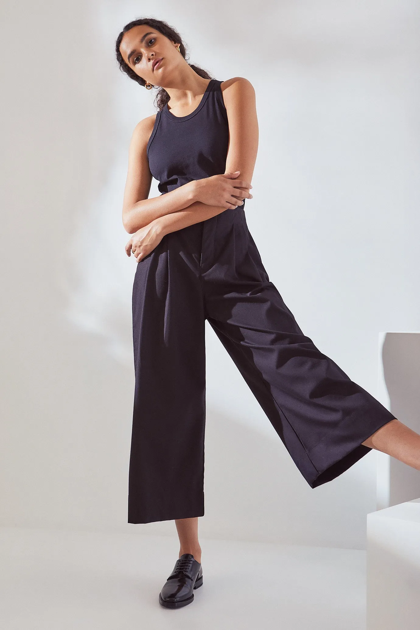 Kowtow Atelier Culottes - Black Canvas