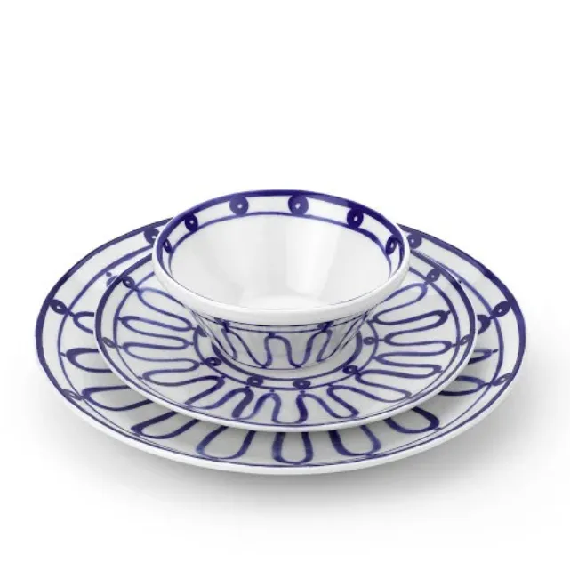 Kyma Blue Salad Plate by Themis Z.