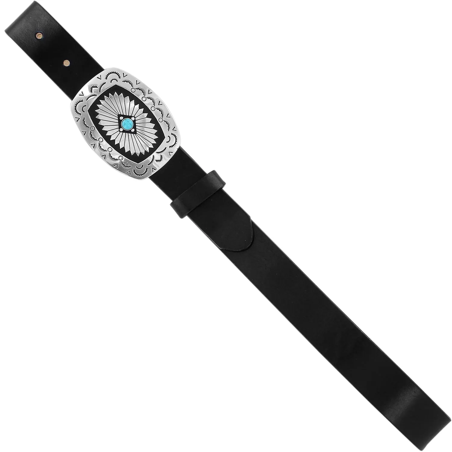Ladies Black Tony Lama Santa Rosa Belt