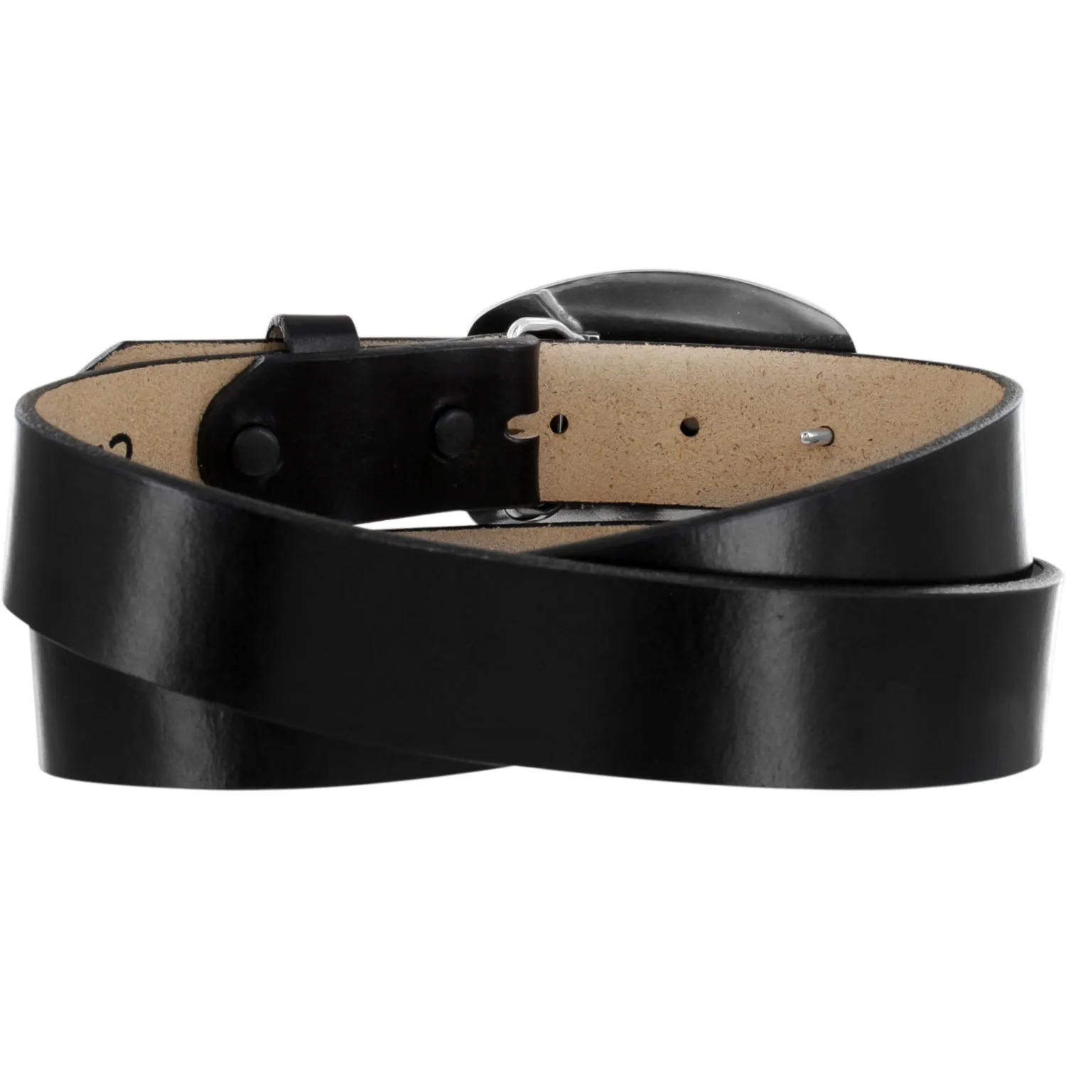 Ladies Black Tony Lama Santa Rosa Belt