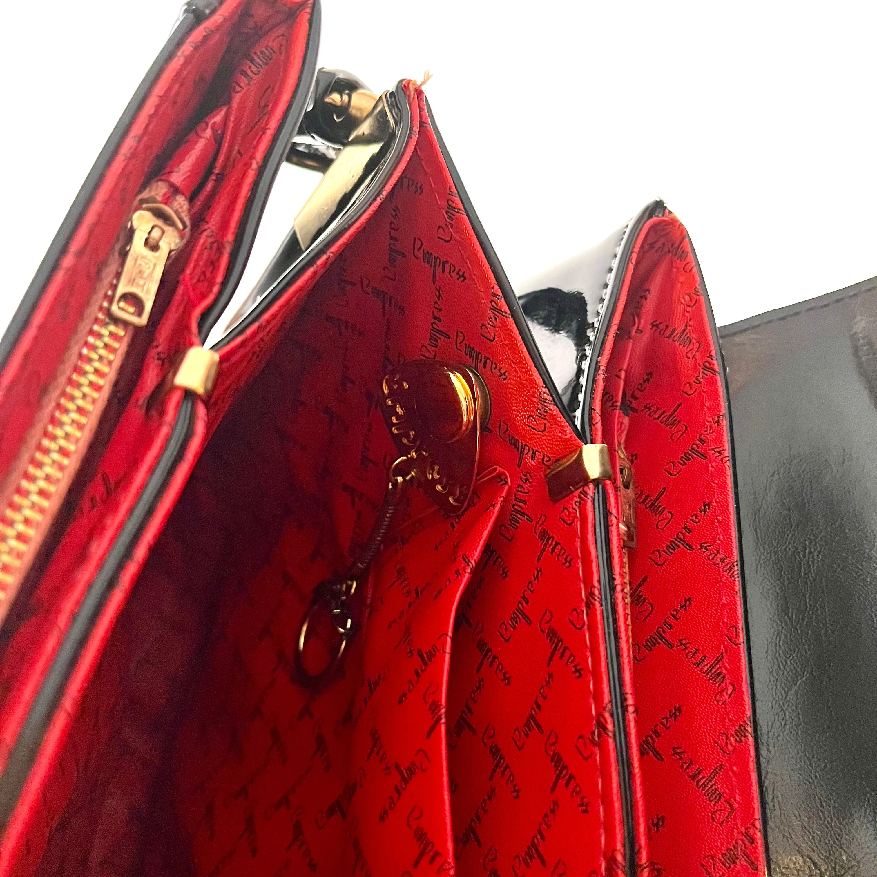 Late 50s/ Early 60s Empress Patent Leather Handbag