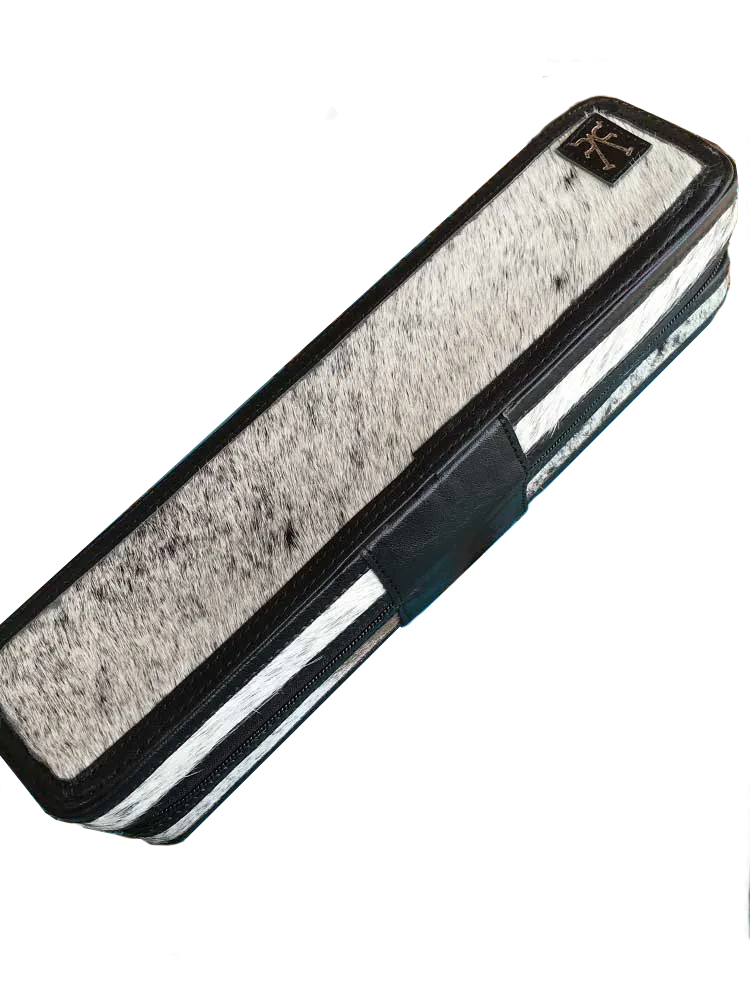 Leather   Hide Curling Iron Case
