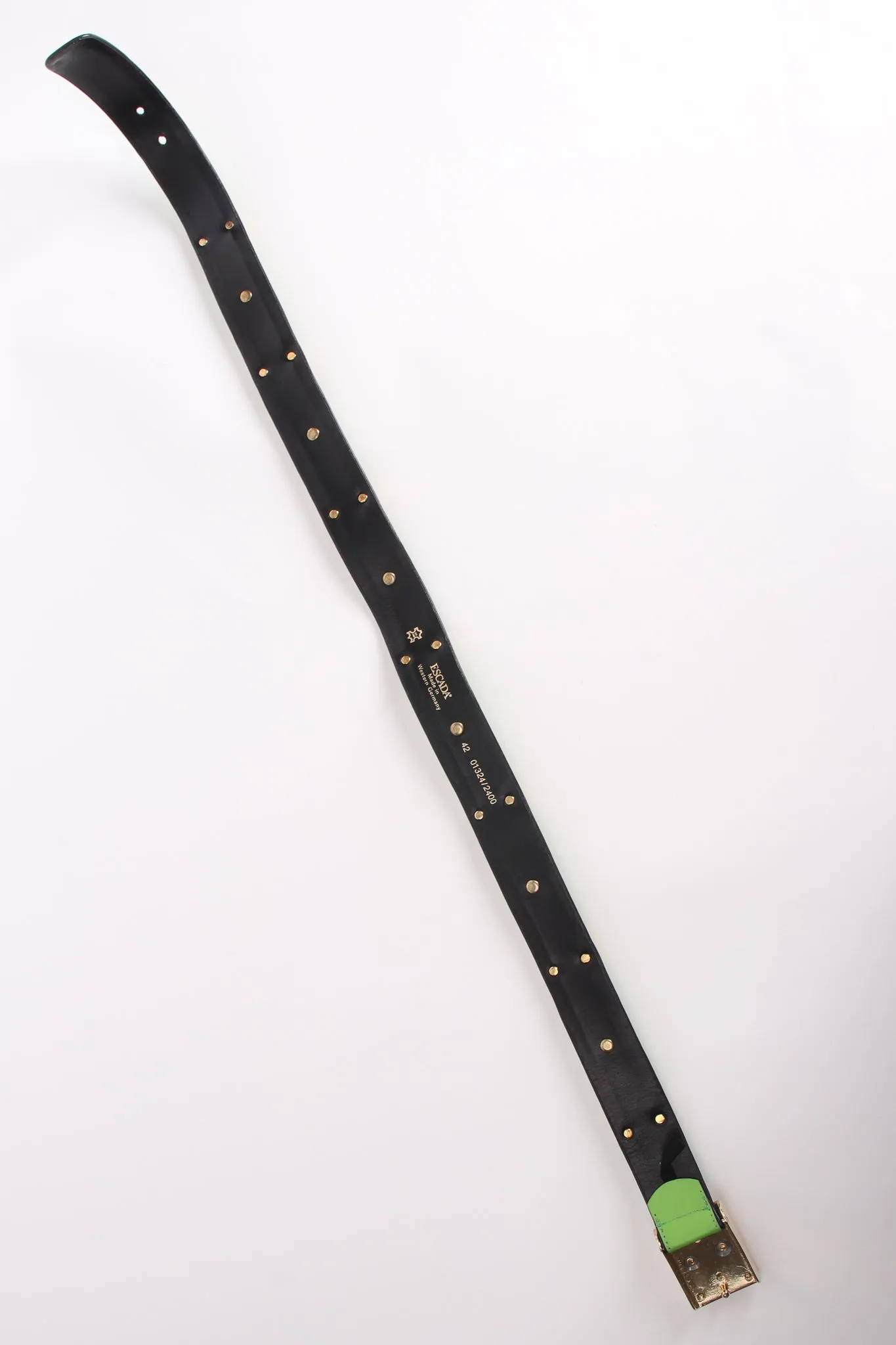 Leopard Stud Buckle Belt