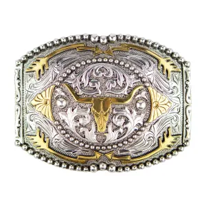 Longhorn with Arrows Buckle