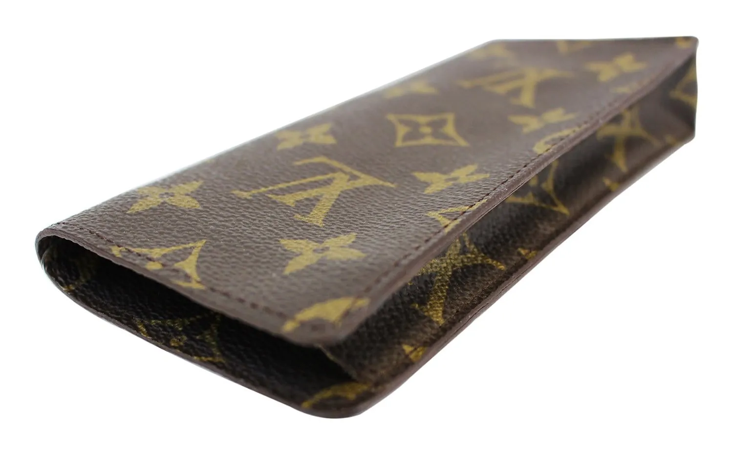 LOUIS VUITTON Monogram Etui a lunettes Simple Glasses Case