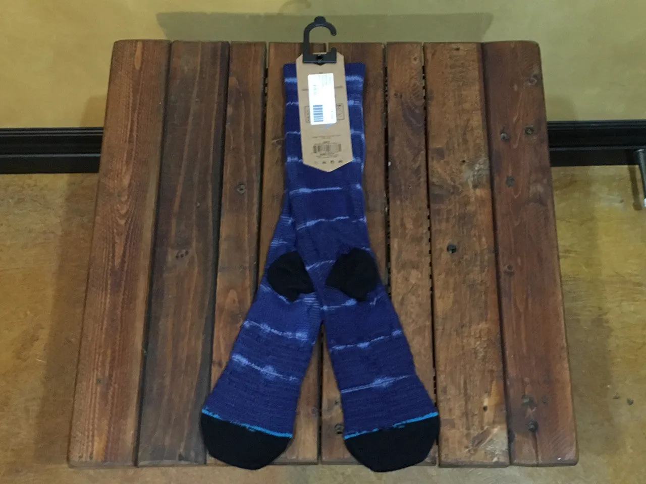 M532A16RIP Stance Ripple Socks Navy