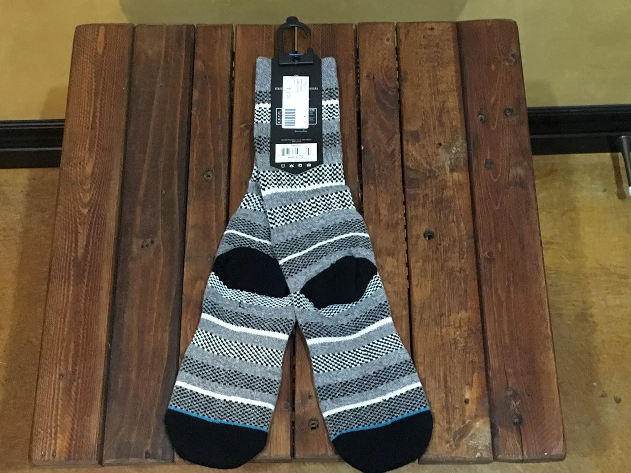 M556A16SAM Stance Sampson Classic Crew Grey