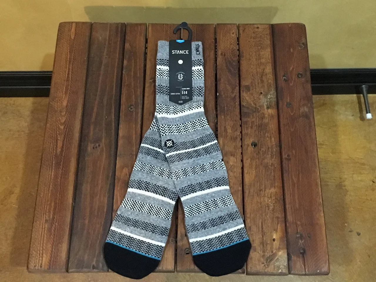 M556A16SAM Stance Sampson Classic Crew Grey