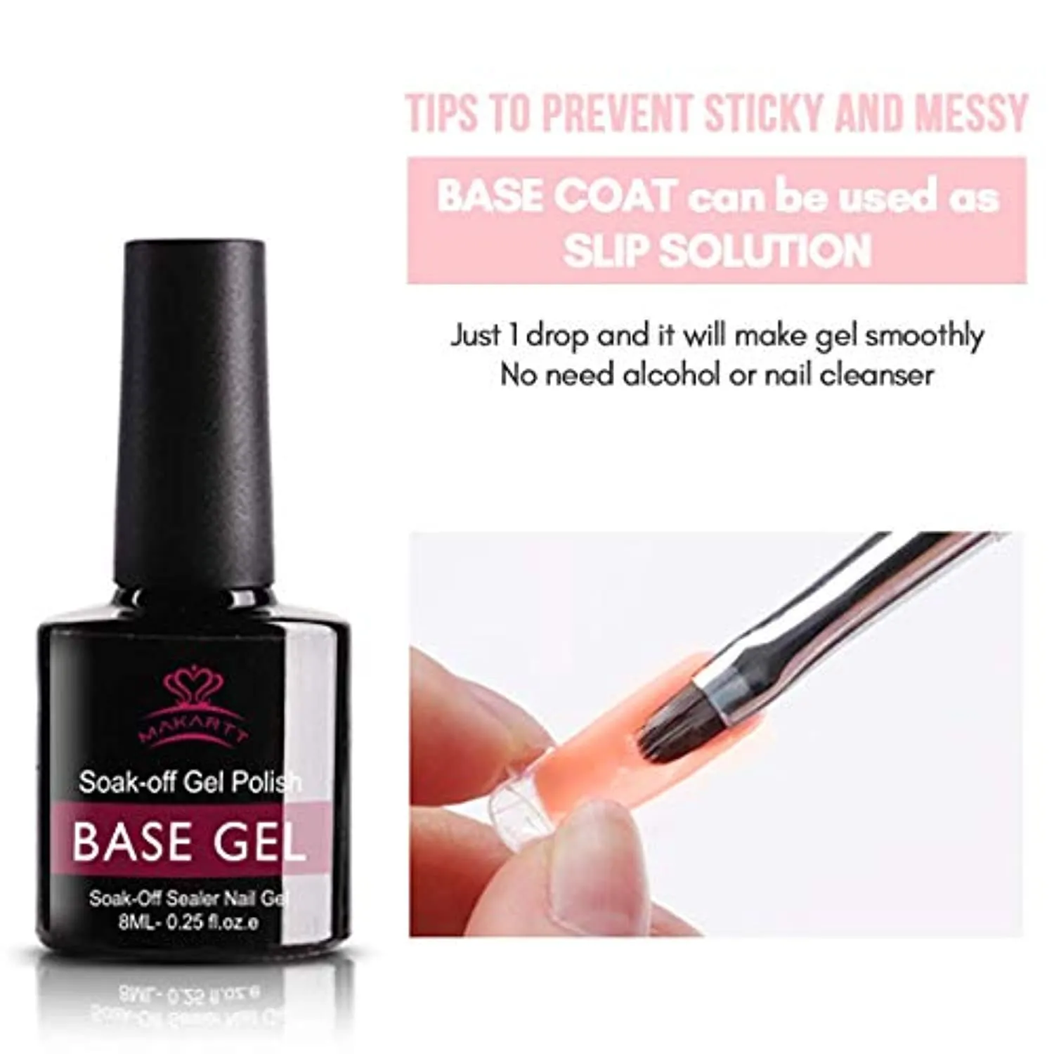 Makartt Nail Extension Gel Kit 30ML with Stefy Handheld Nail Drill Kit Bundle