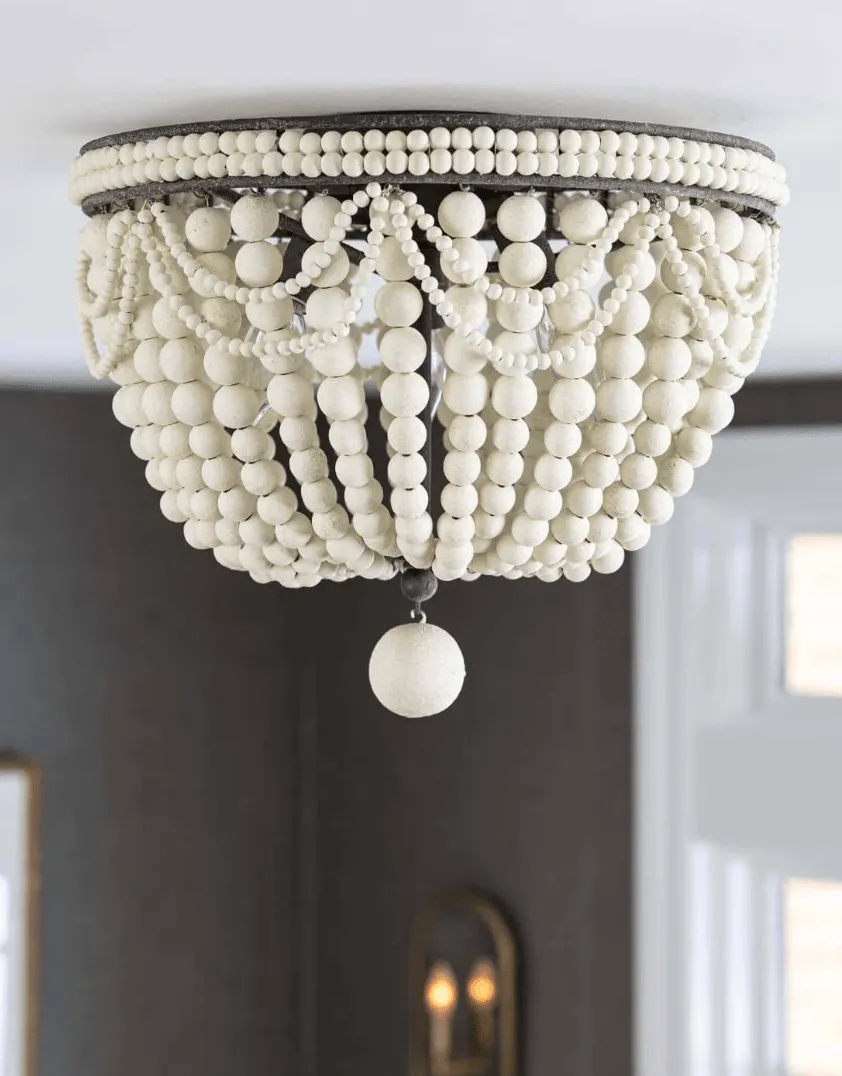 Malibu Flush Mount - White