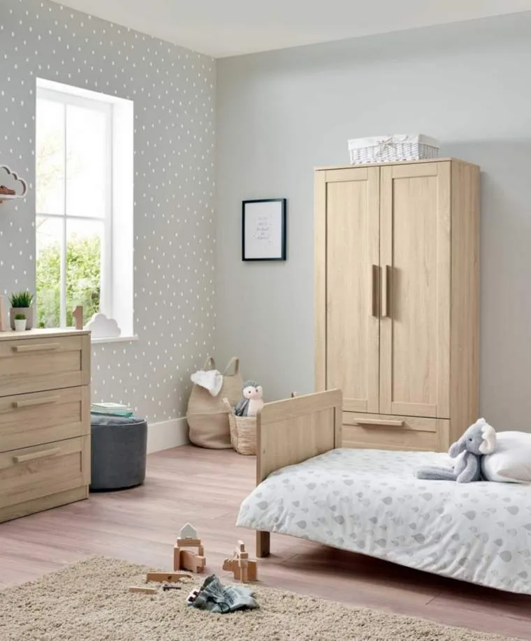 Mamas & Papas Atlas 3pc Furniture Set - Light Oak