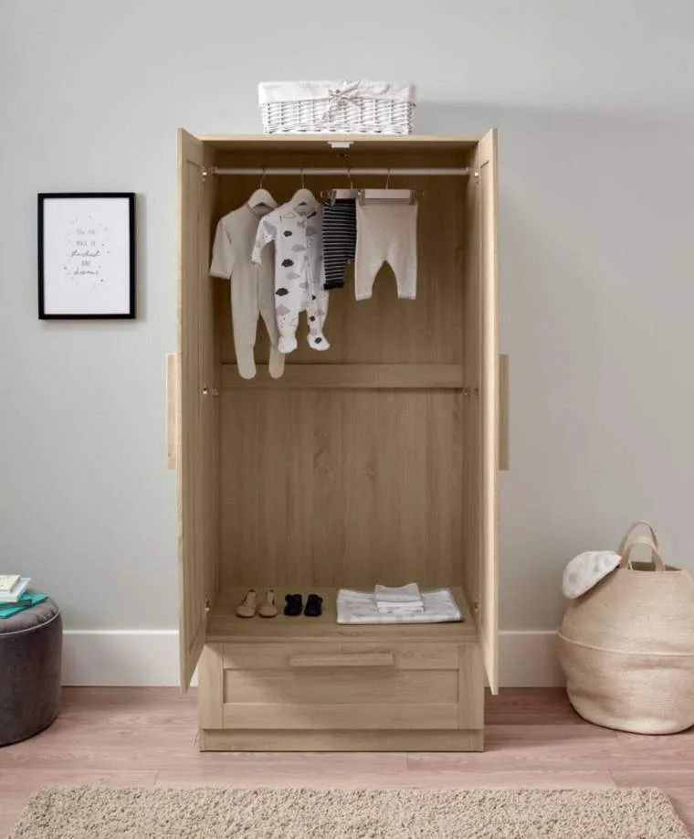 Mamas & Papas Atlas 3pc Furniture Set - Light Oak