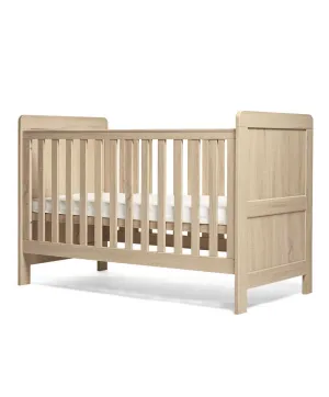 Mamas & Papas Atlas Cot / Toddler Bed - Light Oak