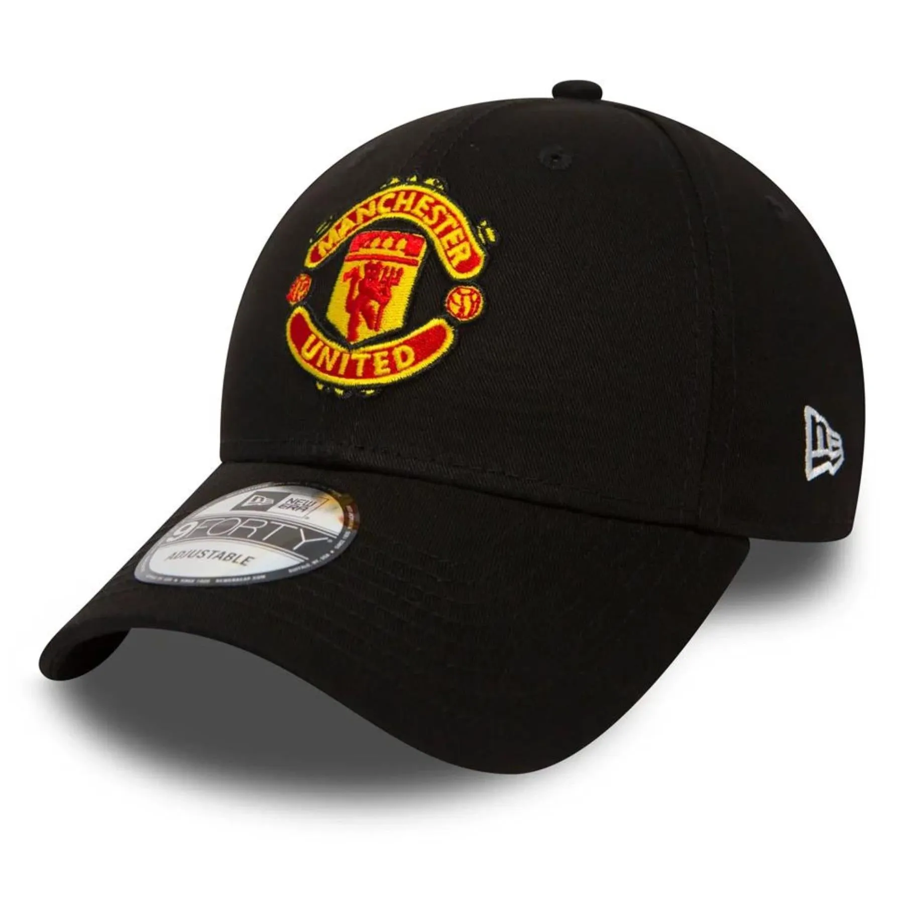 Manchester United FC New Era Seasonal 9Forty Baseball Cap | Black | 2024