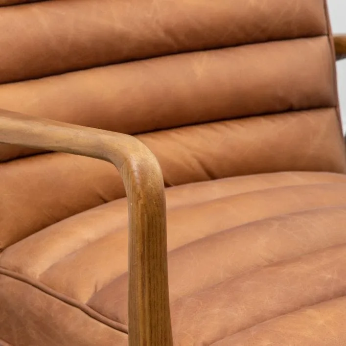 MARCUS Vintage Leather Armchair