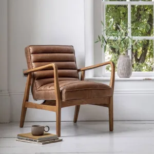 MARCUS Vintage Leather Armchair