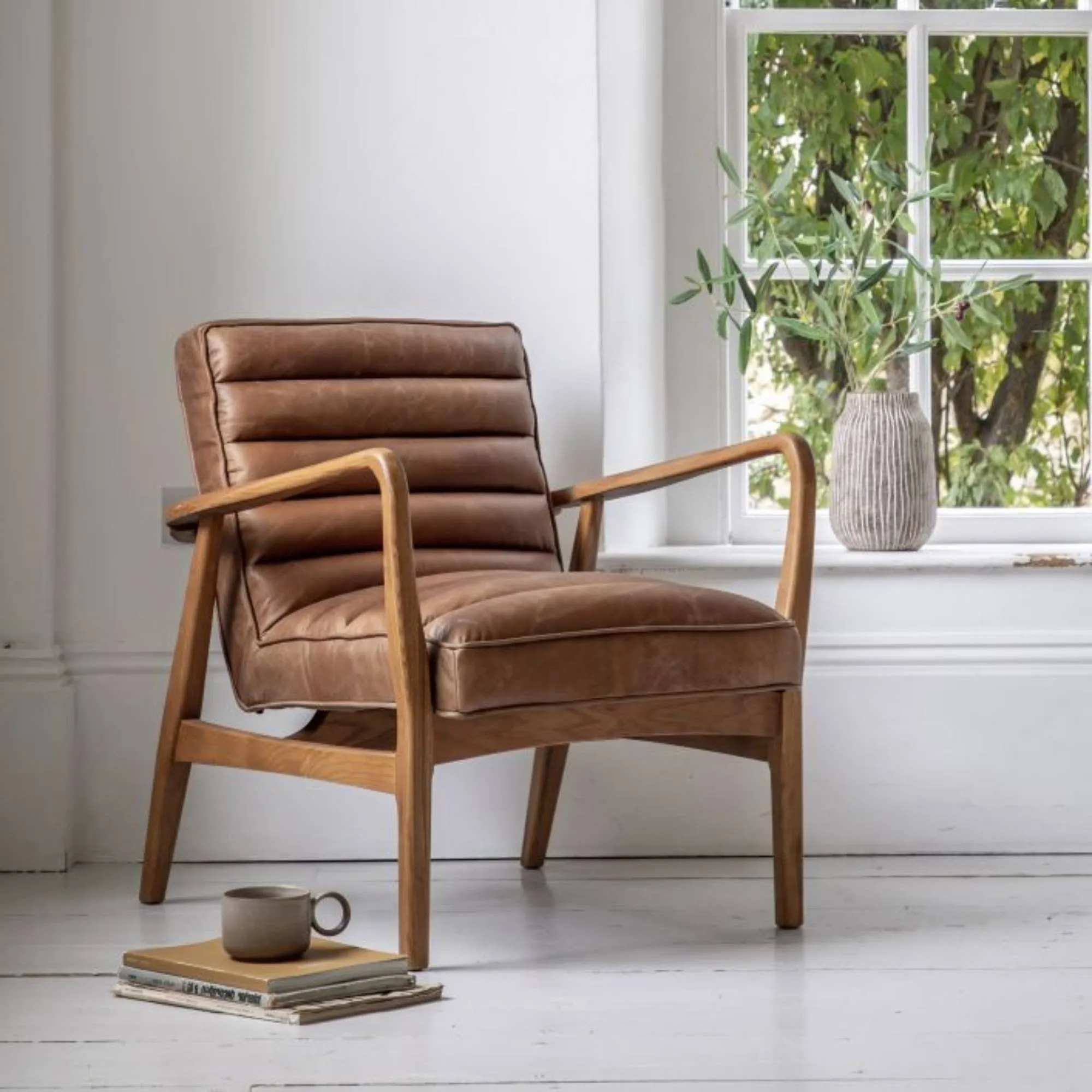 MARCUS Vintage Leather Armchair