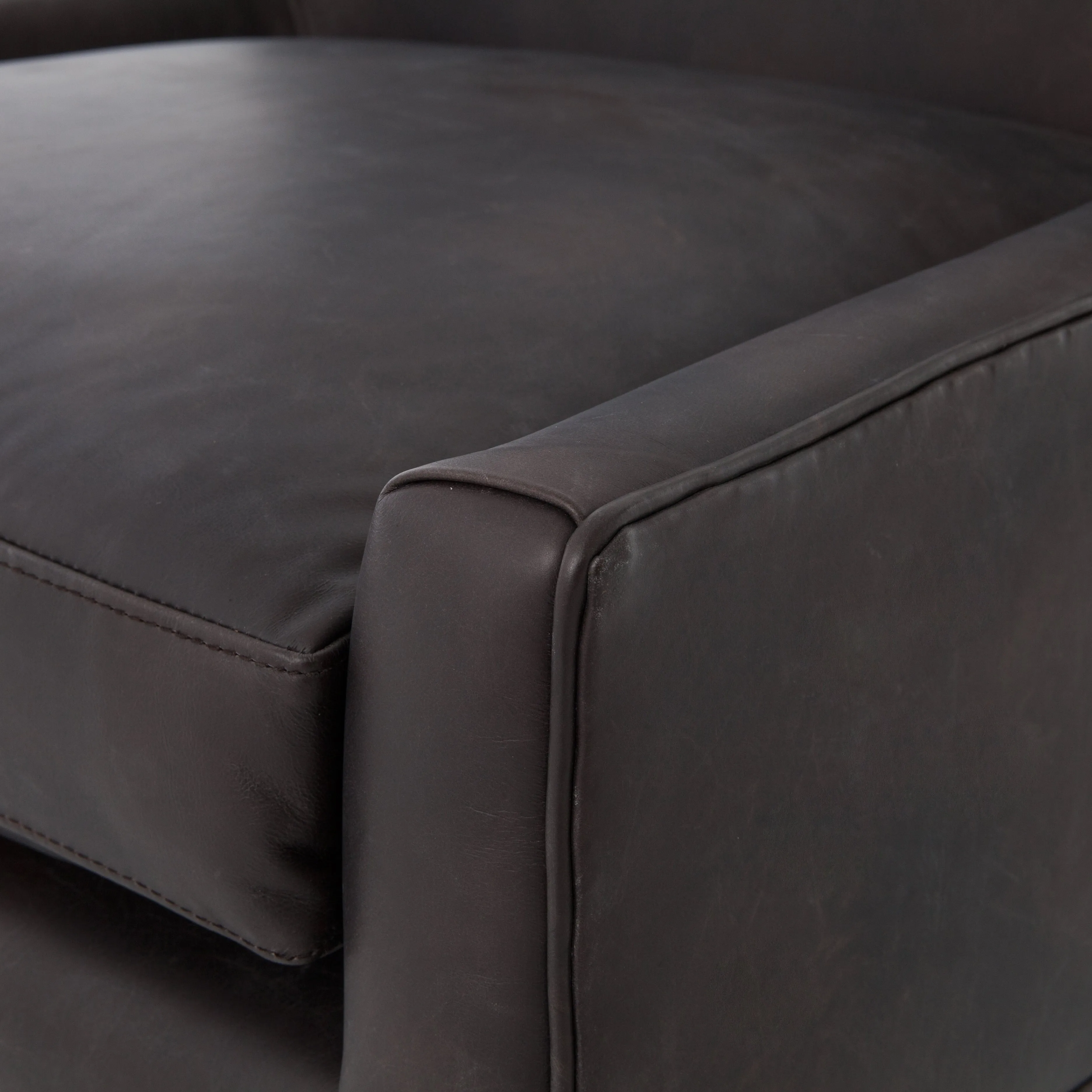 Marlow Wing Chair - Vintage Black