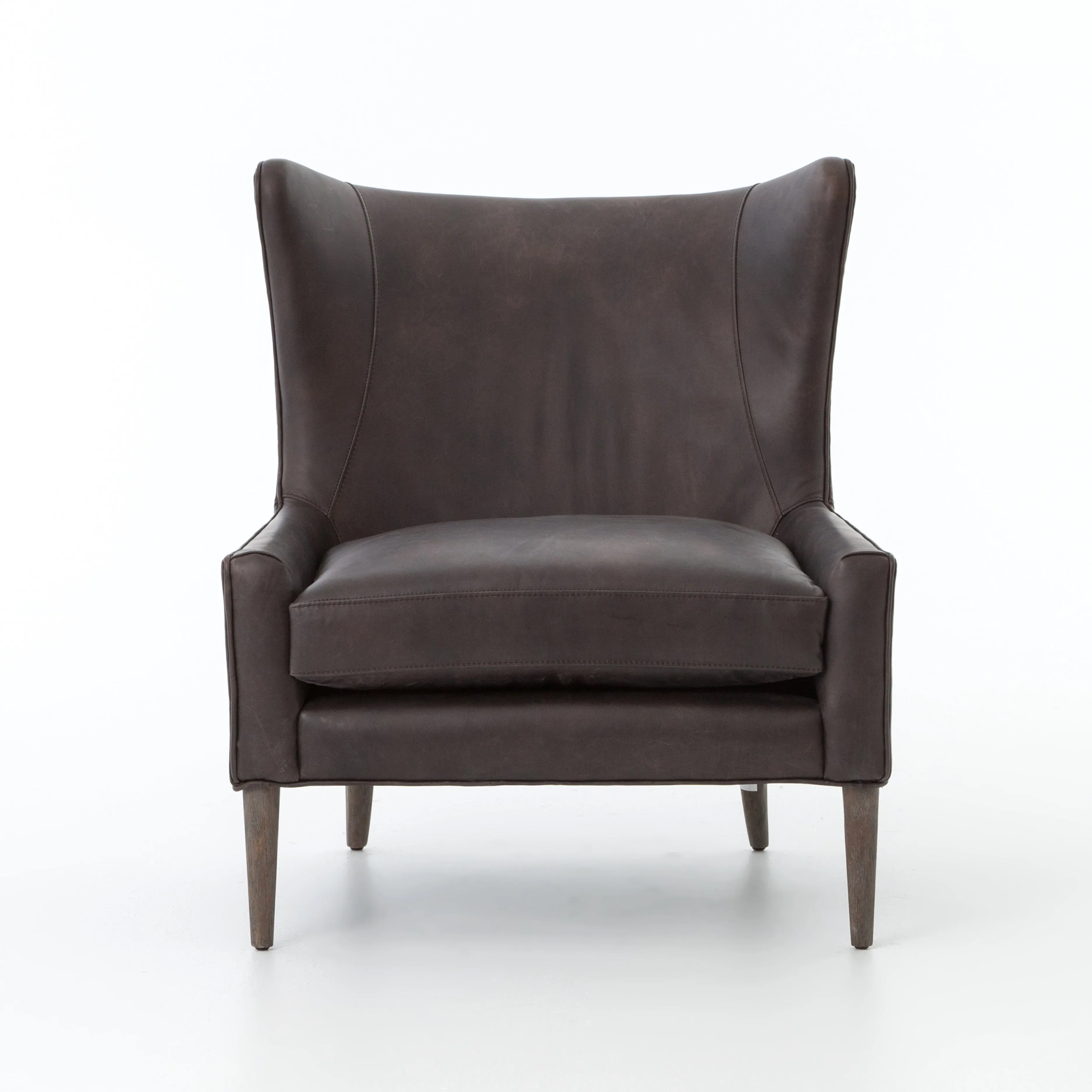 Marlow Wing Chair - Vintage Black