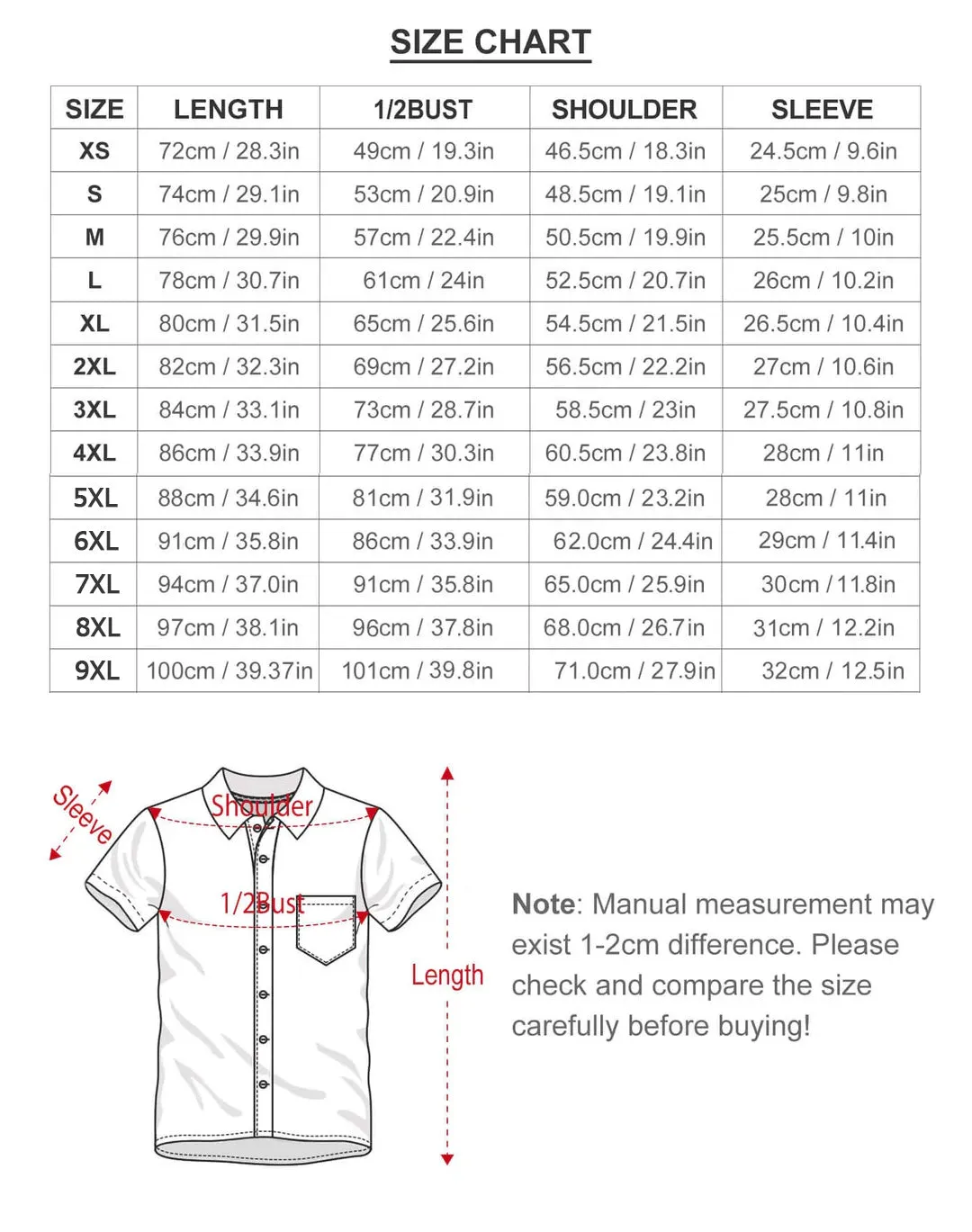 Men's Fashionable Cats Print Chest Pocket Shirt 2406003483