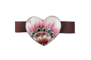 Mod Flower Leather Bracelet