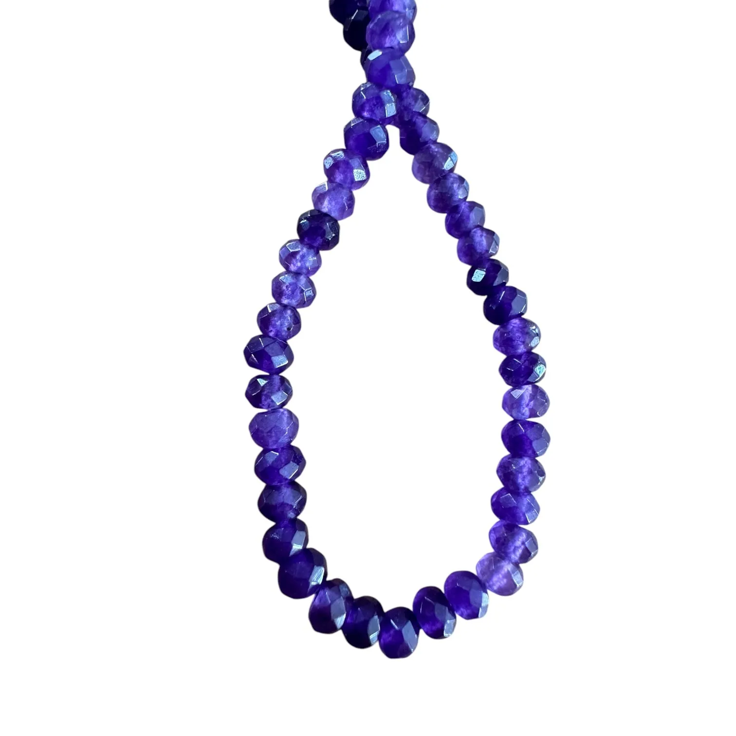 MOON Amethyst Solid 925 Sterling Silver Pendant Necklace