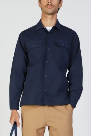 Mr Simple Ripstop Canvas Overshirt