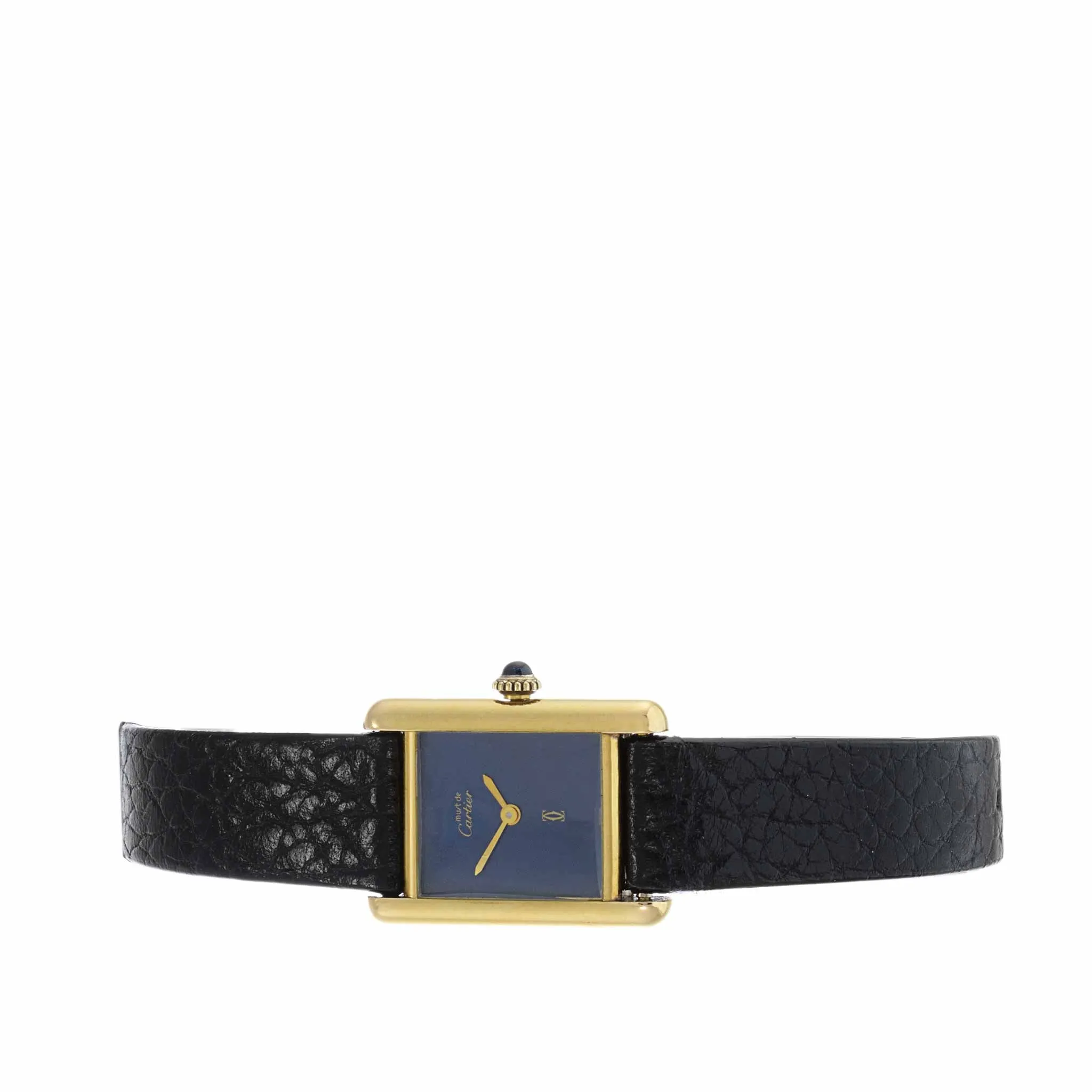 Must De Cartier Tank Vermeil Manual Wind