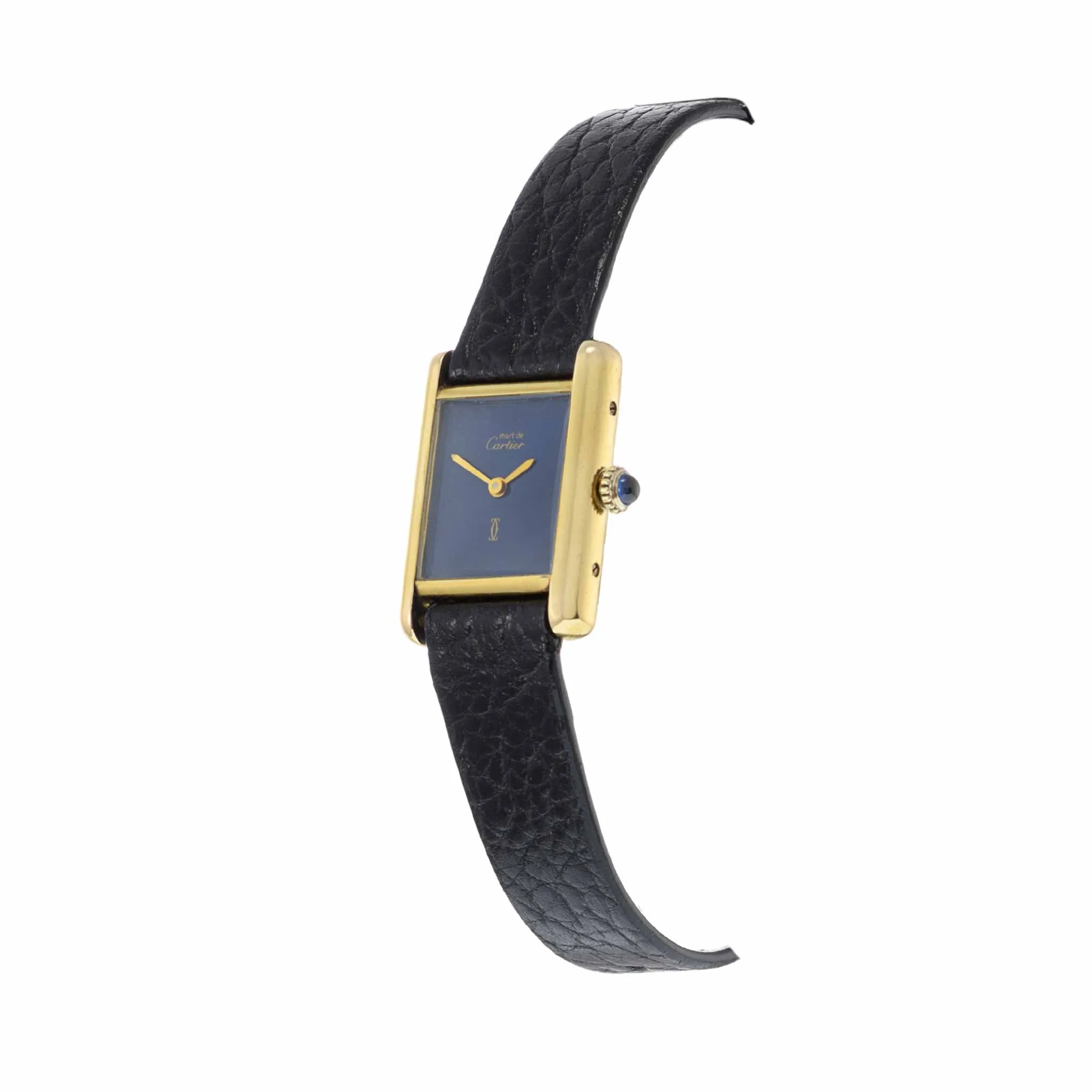 Must De Cartier Tank Vermeil Manual Wind
