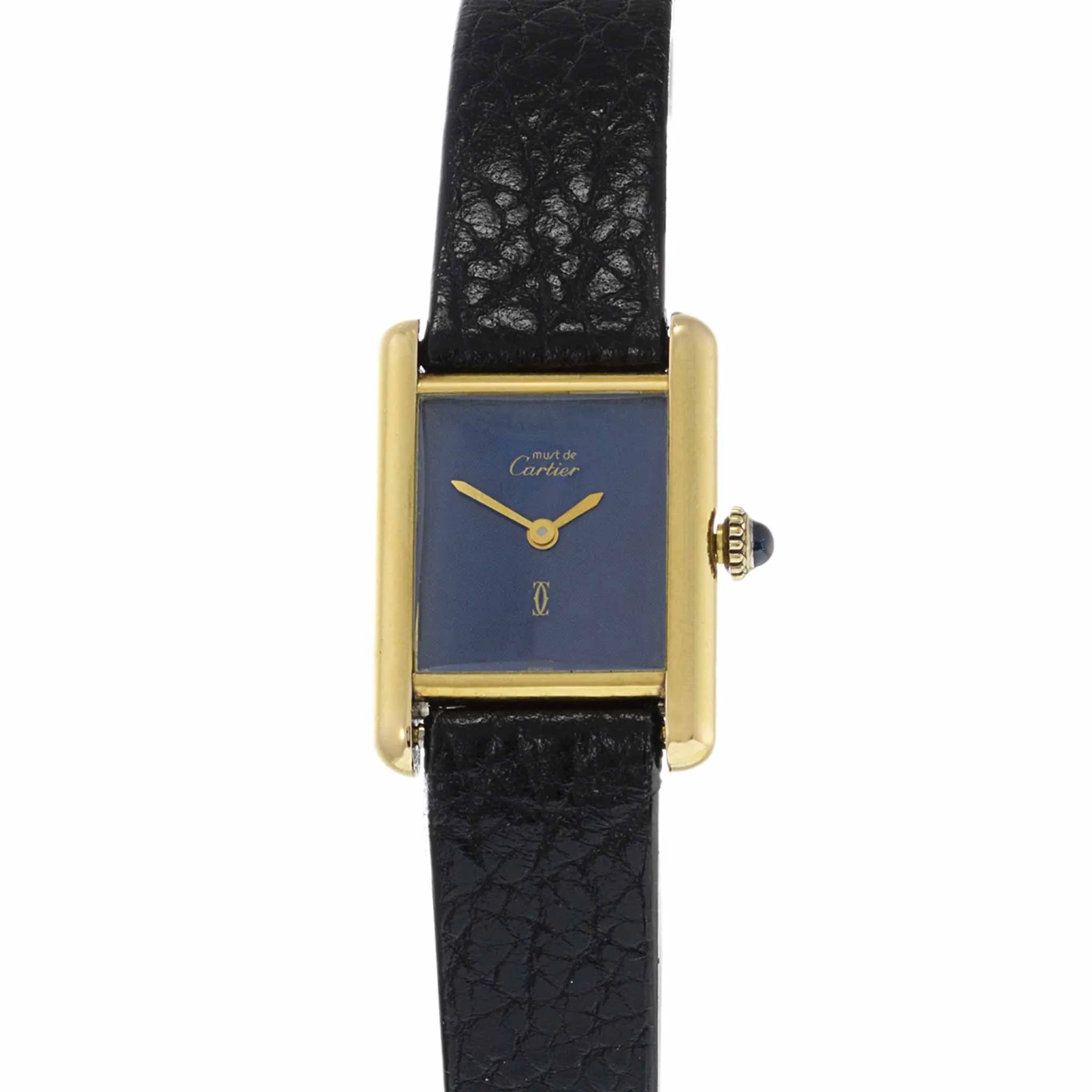 Must De Cartier Tank Vermeil Manual Wind