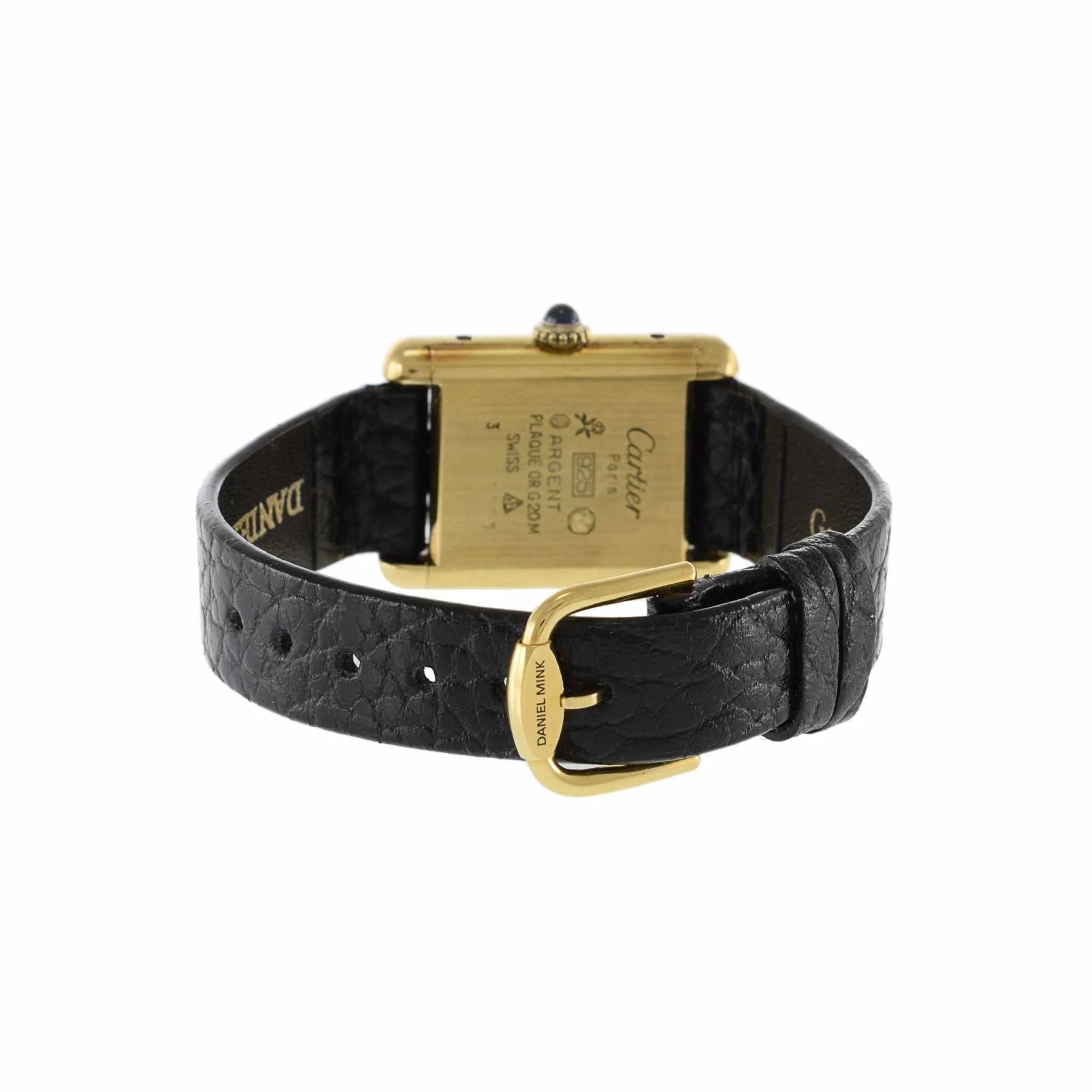 Must De Cartier Tank Vermeil Manual Wind