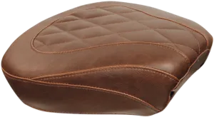 Mustang 76723 Wide Tripper Passenger Seat - Diamond Stitch - Brown