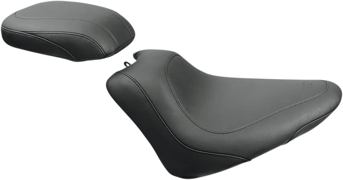 Mustang 76723 Wide Tripper Passenger Seat - Diamond Stitch - Brown