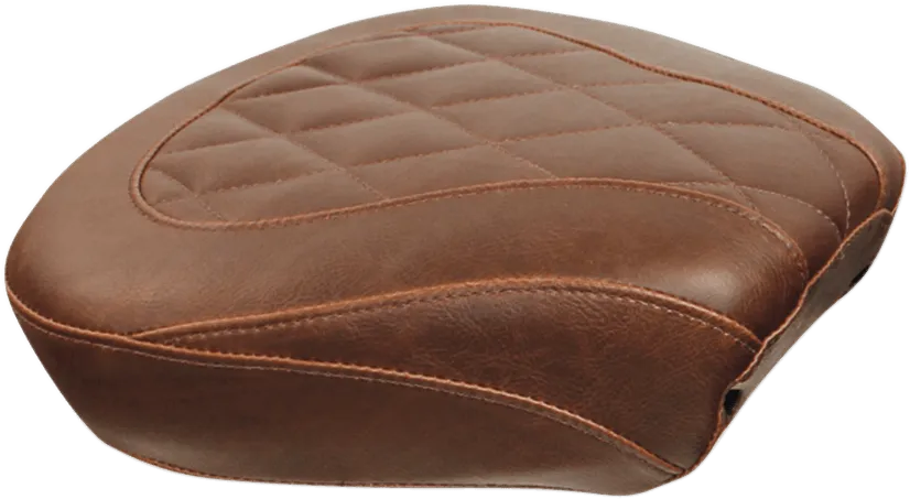 Mustang 76723 Wide Tripper Passenger Seat - Diamond Stitch - Brown