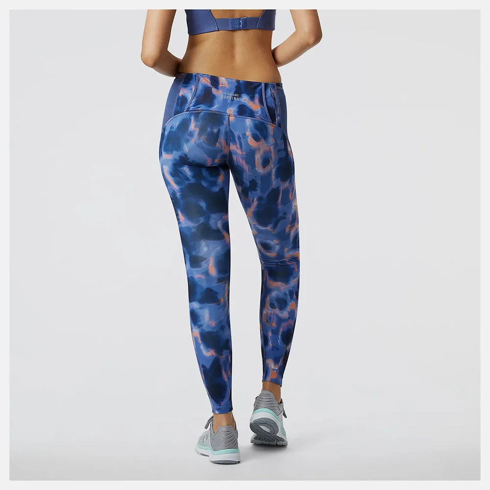 New Balance Womens Printed Impact Tights