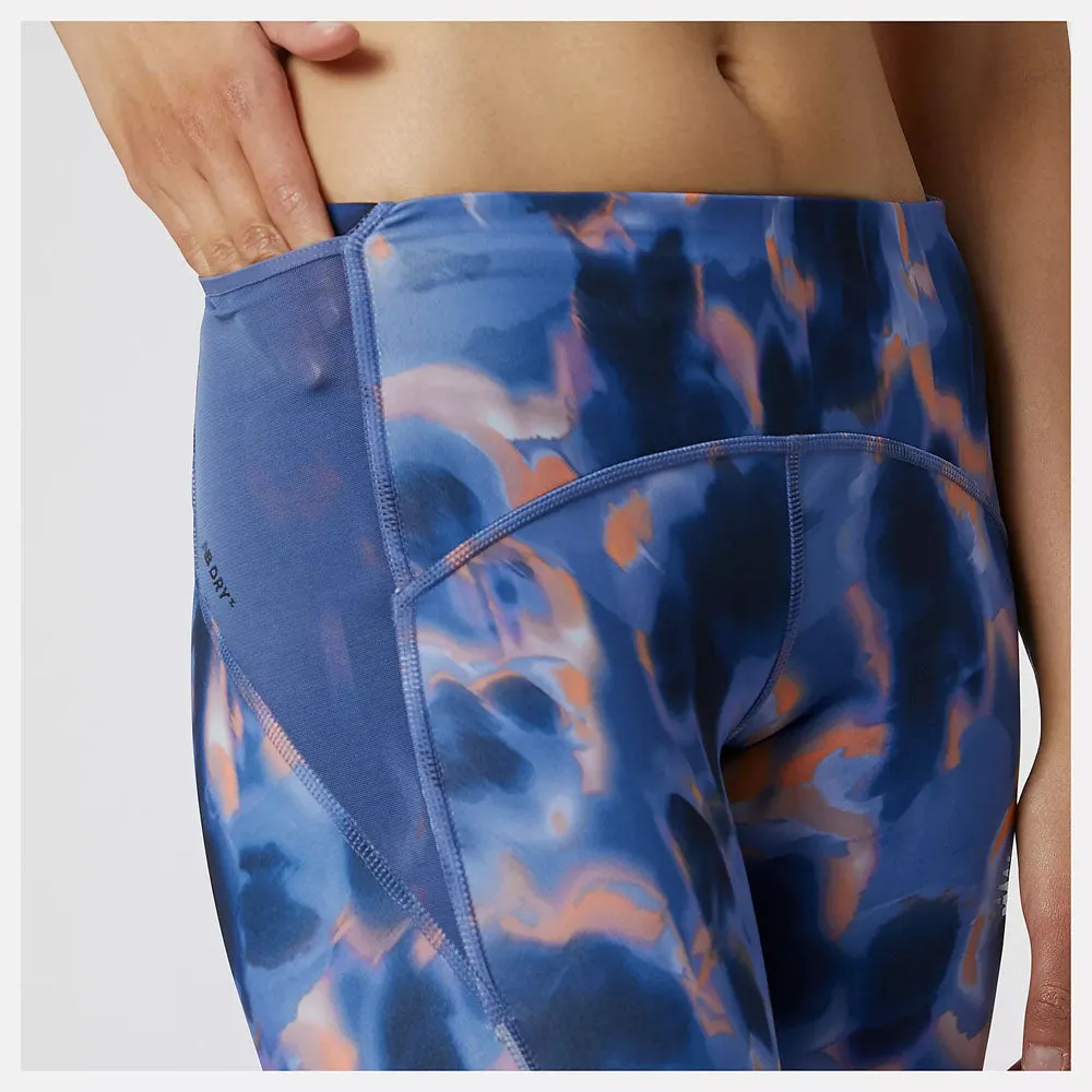 New Balance Womens Printed Impact Tights